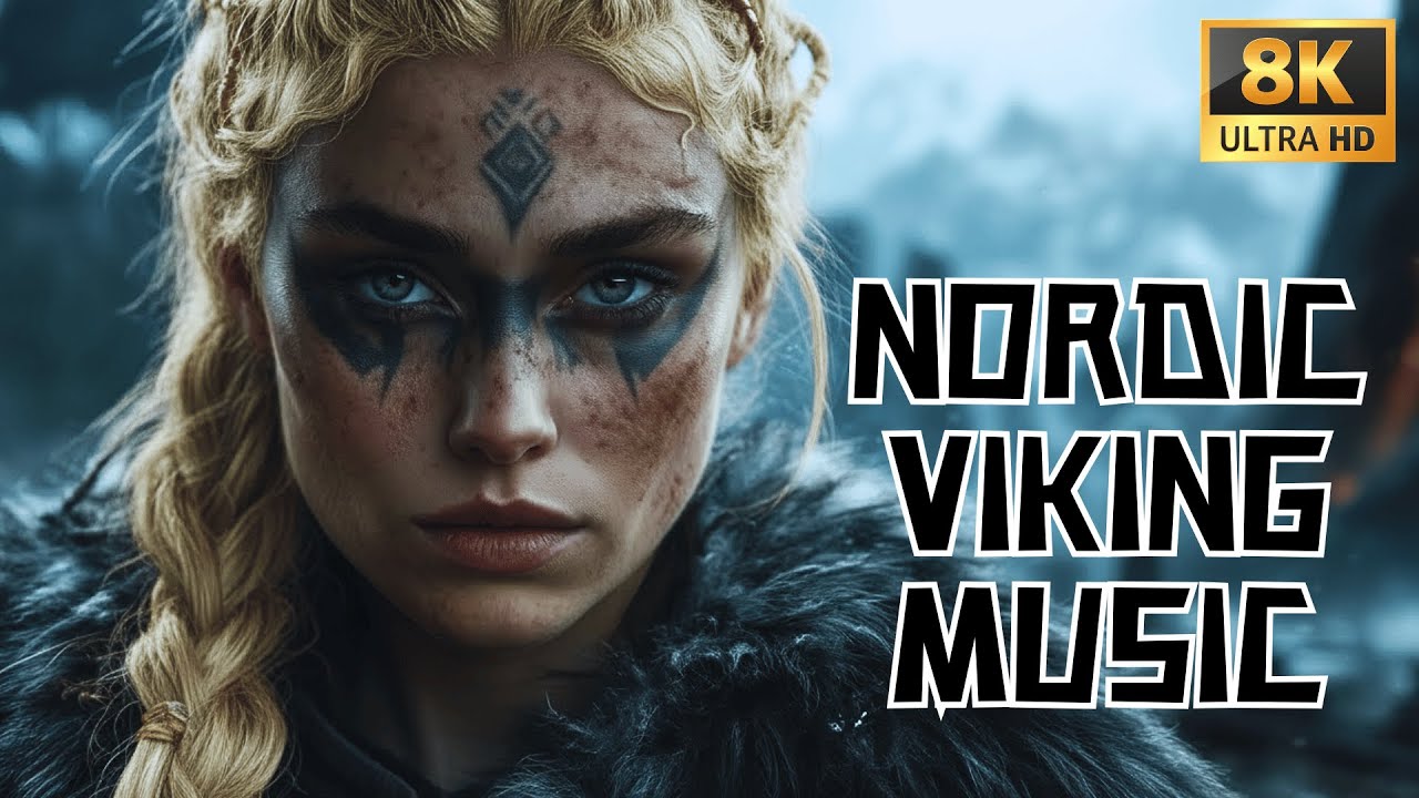 Dark Nordic Viking Music 🔥 | Valkyrie War Chant & Old Norse Female Voice of the North - Night Rest
