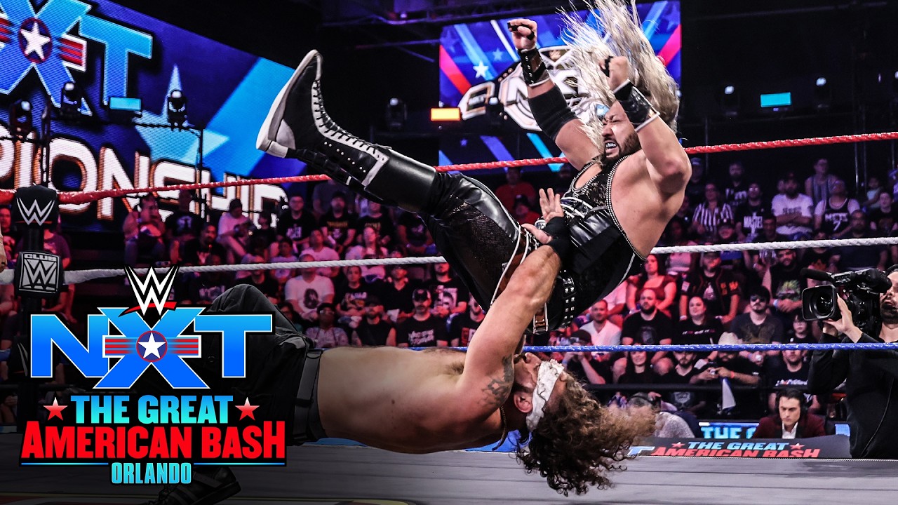 Tony D&rsquo;Angelo vs. Naraku | NXT Title Match: NXT Great American Bash 2026 highlights