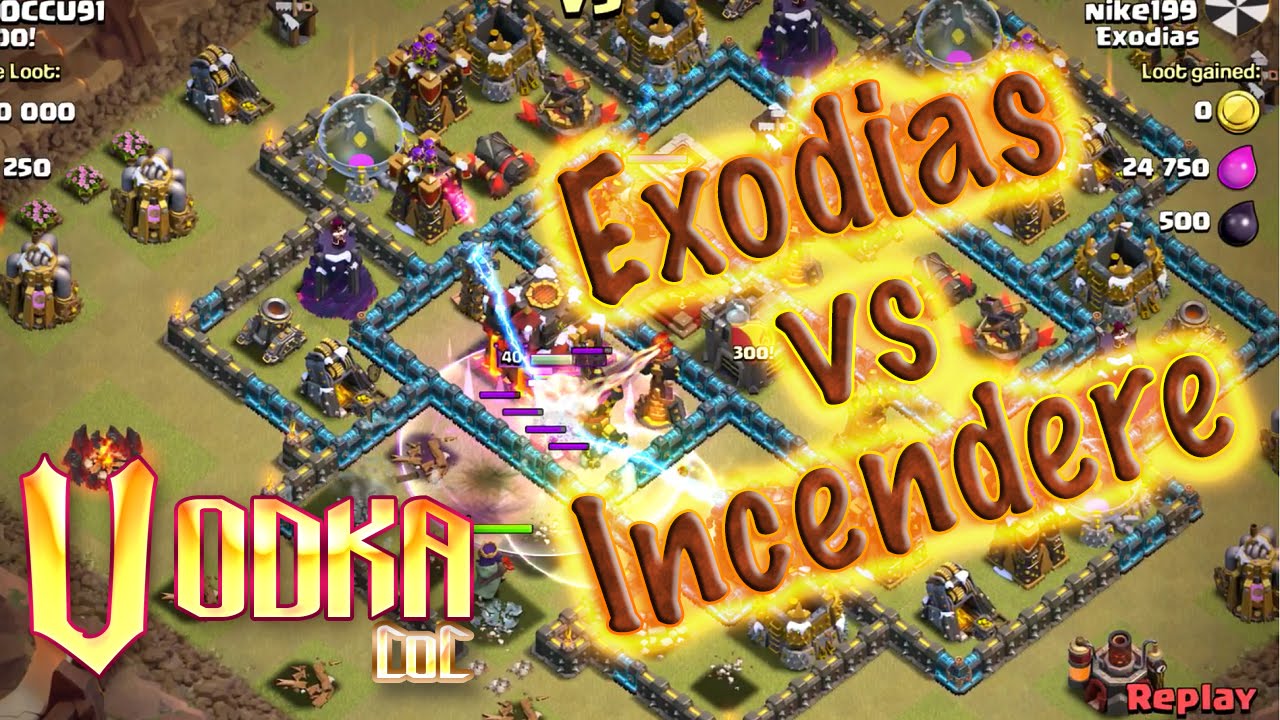 Clan wars recap - Exodias vs Incendere