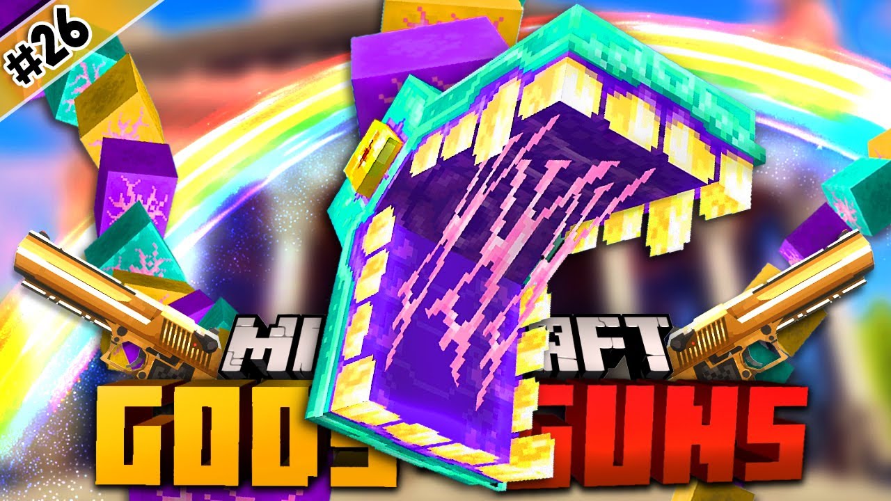 บุกถ้ำขนมหวาน! ตำนานหนอนหมากฝรั่งยักษ์!? | Minecraft Gods and Guns EP.26