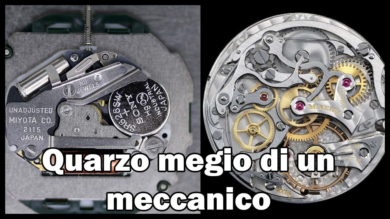 Gli orologi al quarzo sono migliori dei manuali o automatici ?