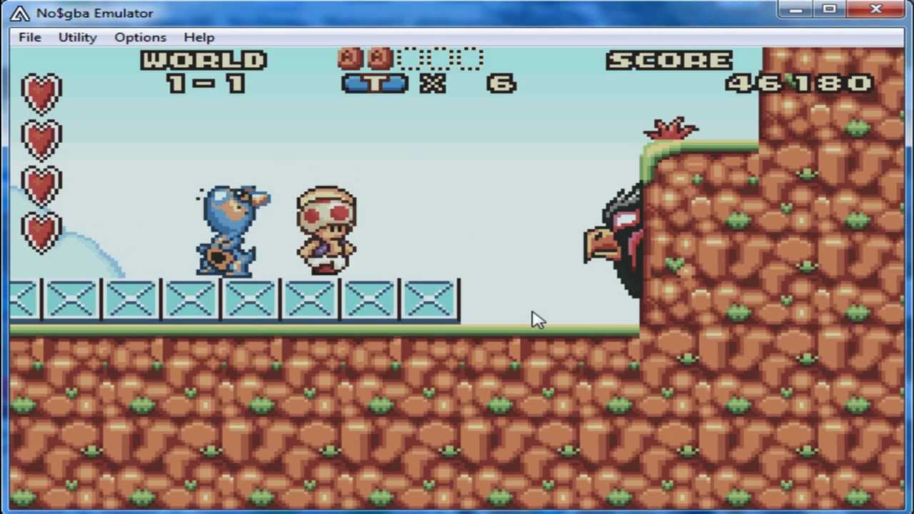 Super Mario Advance Gameplay (Toad)