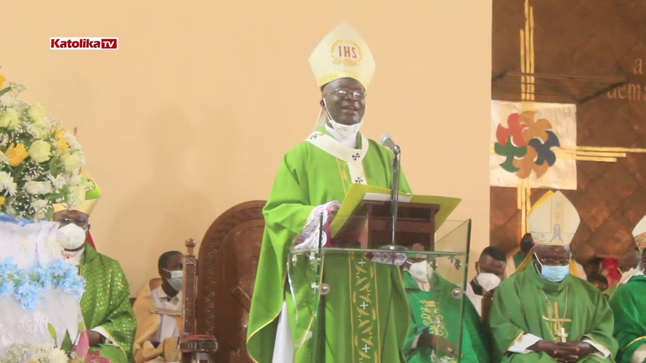Messe du 11 juillet 2021, célébrée par Mgr Fulgence MUTEBA, Archevêque Métropolitain de Lubumbashi
