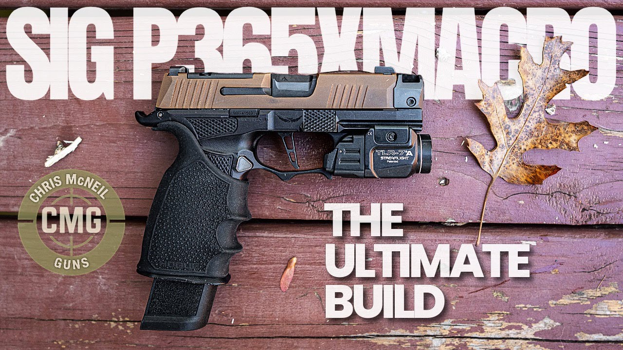 SIG P365XMACRO Ultimate Build: Radian Afterburner+Ramjet, DPM Recoil System, Icarus Grip Module
