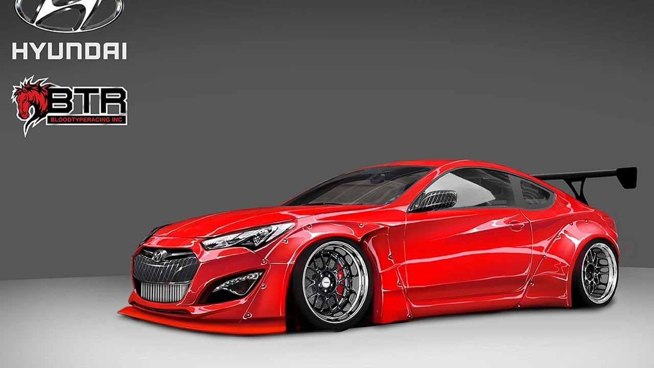 HYUNDAI GENESIS COUPE(Custom styles)- 50 different looks for your rod.