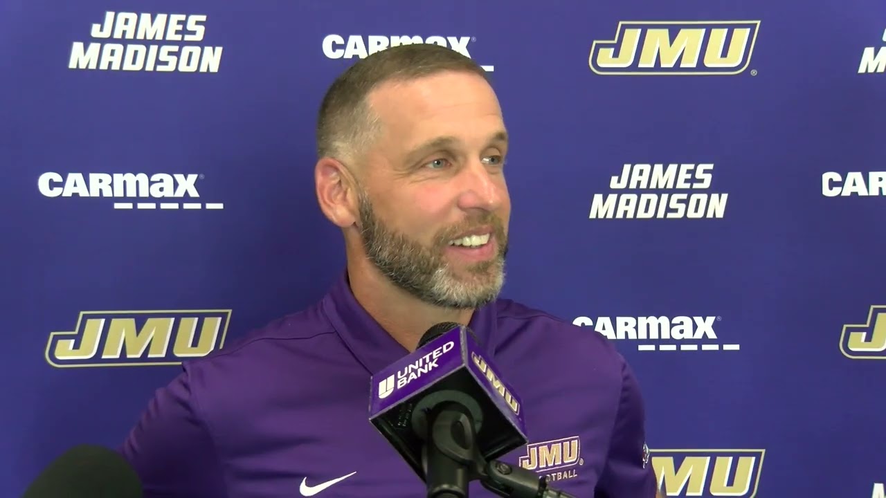 JMU Football | Drew Canan at Media Day - August 13, 2025