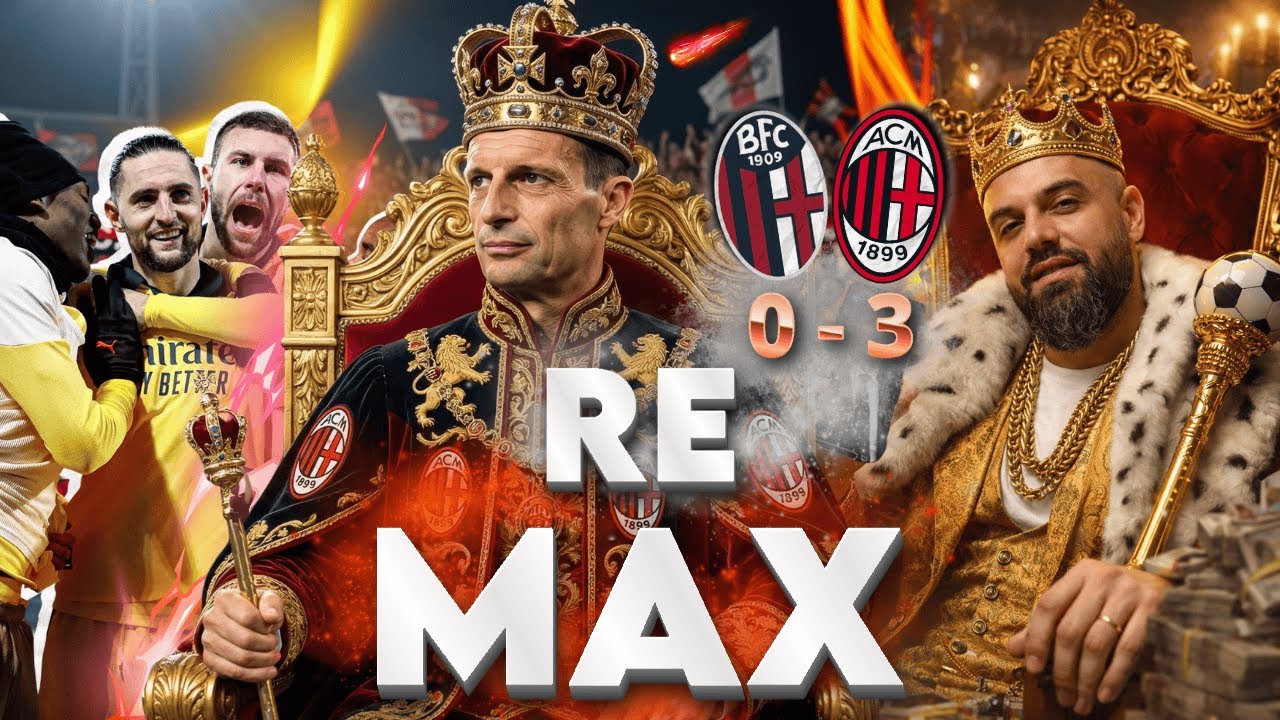 MILAN DEVASTANTE! EN3RIX VS ALLEGRI! (ANCORA) BOLOGNA - MILAN 0-3