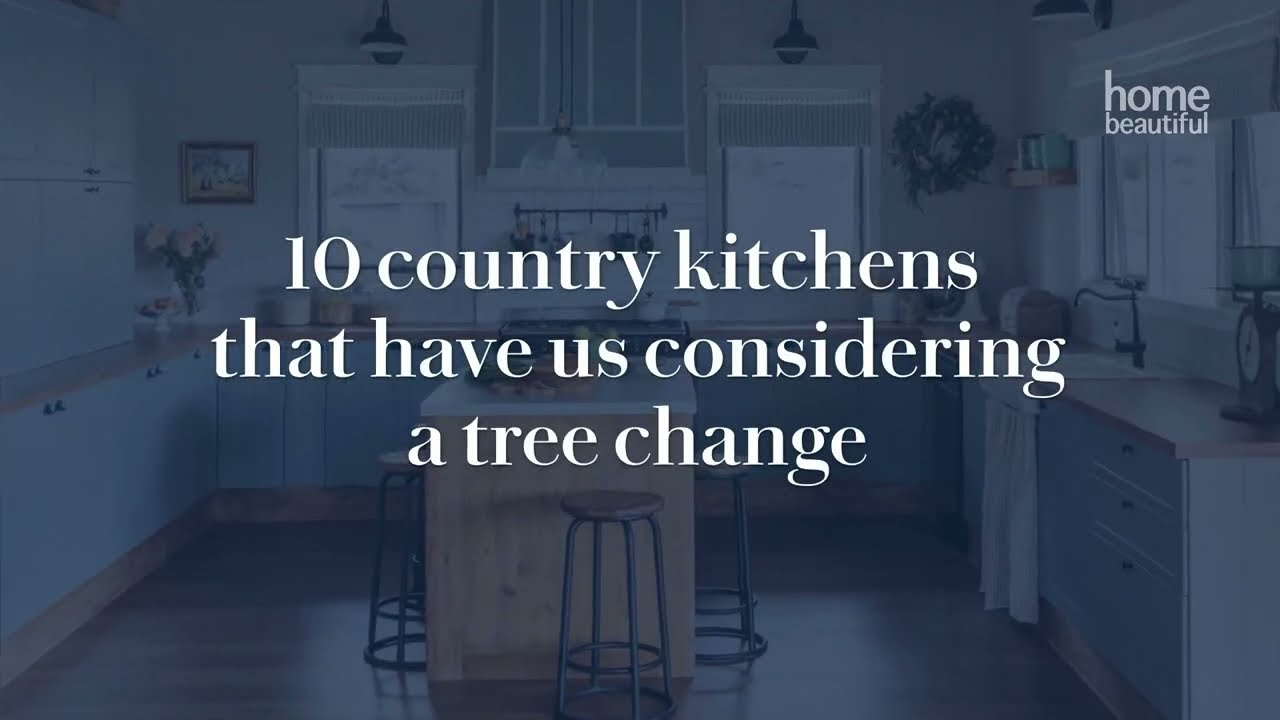Country kitchen design ideas and inspiration from the pages of Home Beautiful magazine