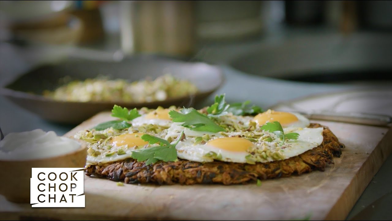 Oversized Potato Rosti With an Ocean View!