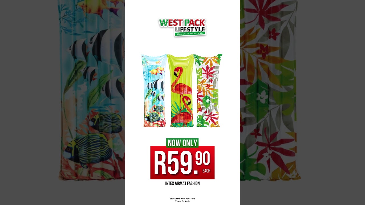 Get Ready for Spring Fun: Intex Inflatables & Accessories on Promotion at West Pack Lifestyle