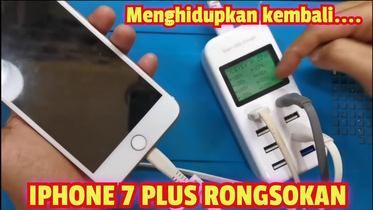 Iphone 7 plus bangkai nyala lagi