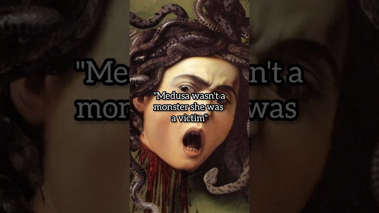 Medusa didn’t become a monster by choice. She was a victim of the gods. #medusa #greekmythology #art