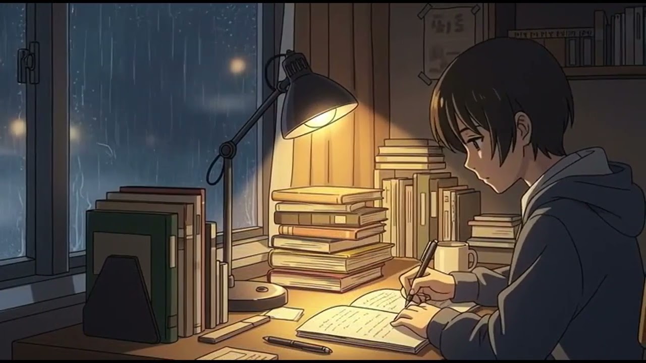 Relaxing Sleep Music. Calm Rain Piano for Deep Sleep PART 14