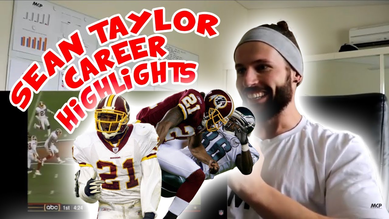 Rugby Player Reacts to SEAN TAYLOR NFL Career Highlights YouTube Video