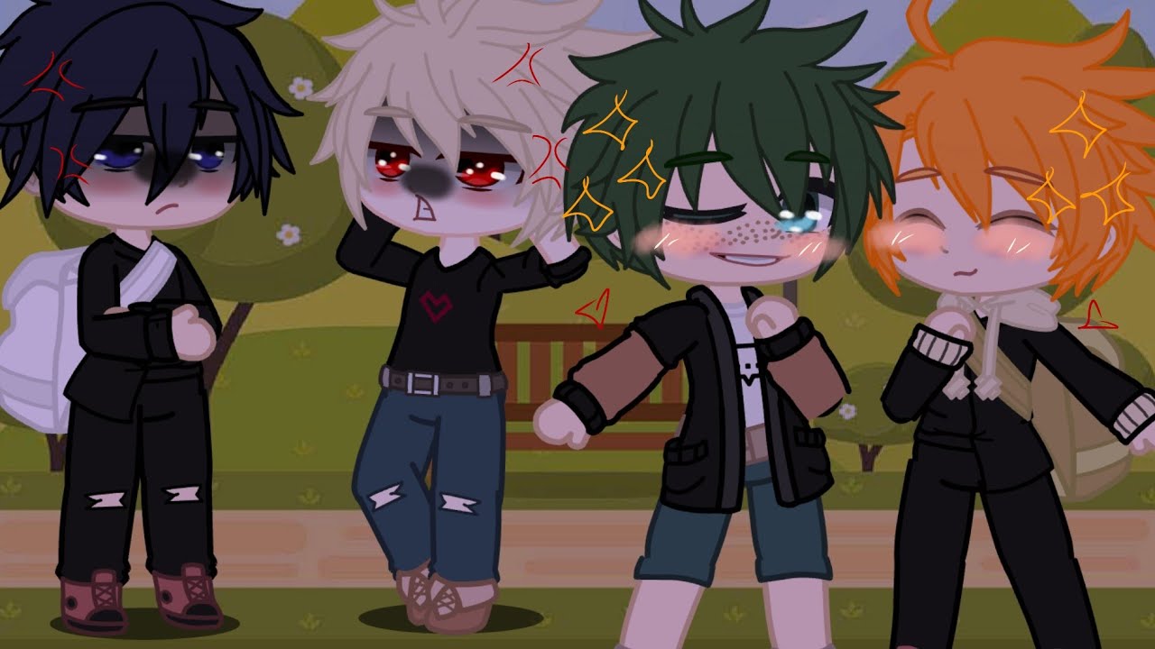 BakuDeku meets KageHina😳❤ //Bnha ft. Haikyuu!!// Short👀