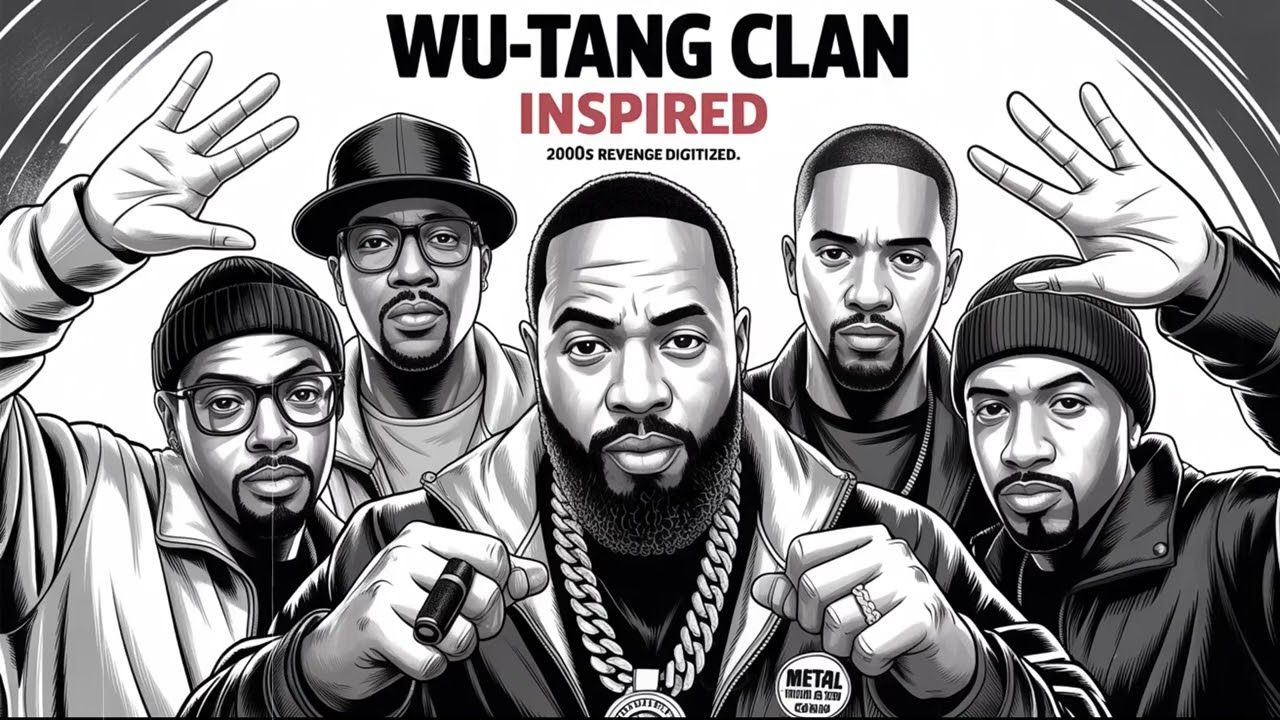 Wu-Tang Clan Style  – Psycho Album Mix | Gorillaz Inspired AI Remix | Trip-Hop, Alt Hip-Hop