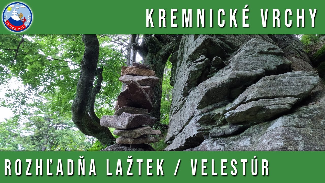 Rozhľadňa Lažtek, Čertova hlava, Velestúr a Malachovský vodopád / Kremnické vrchy - 24.6.2023