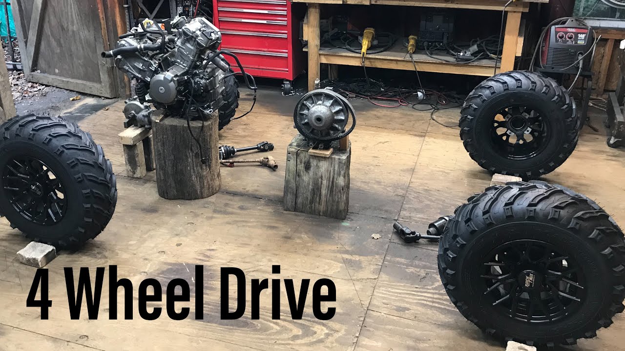 4WD Mini Rock Bouncer Build Suzuki SV650 Part 1