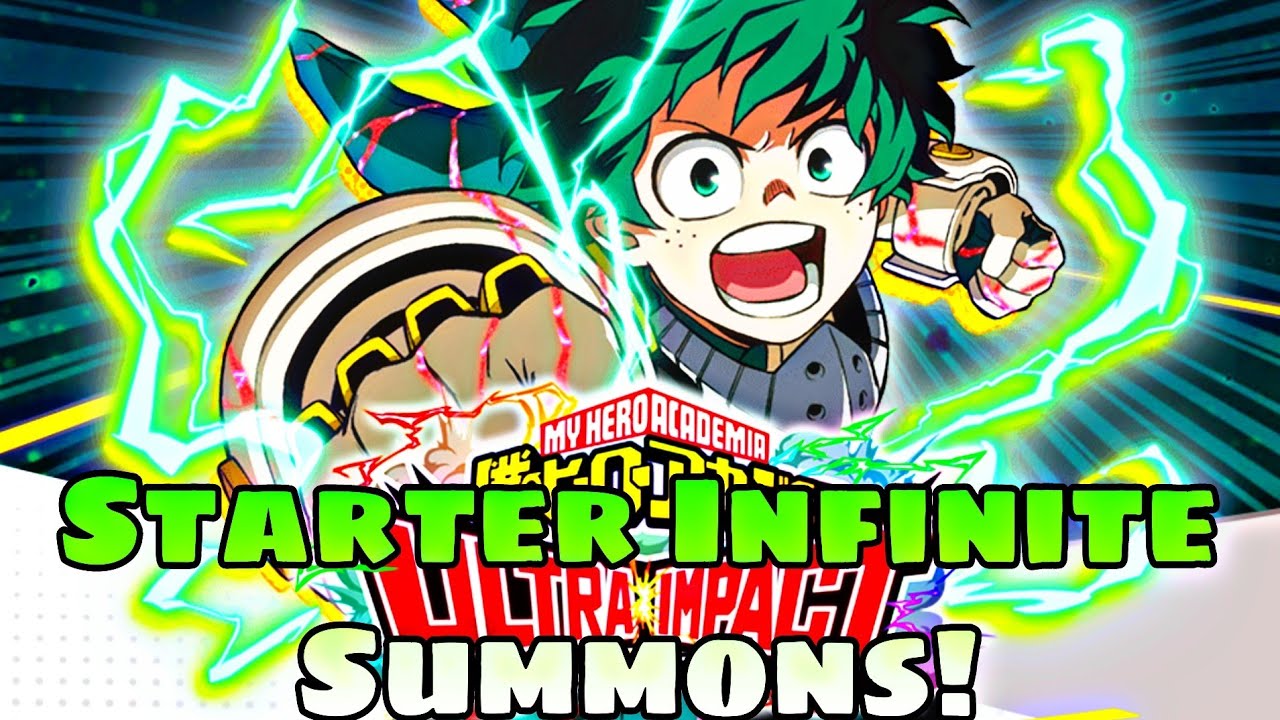Infinite Summons On My Hero Academia Ultra Impact Global (Best Reroll System for beginners)