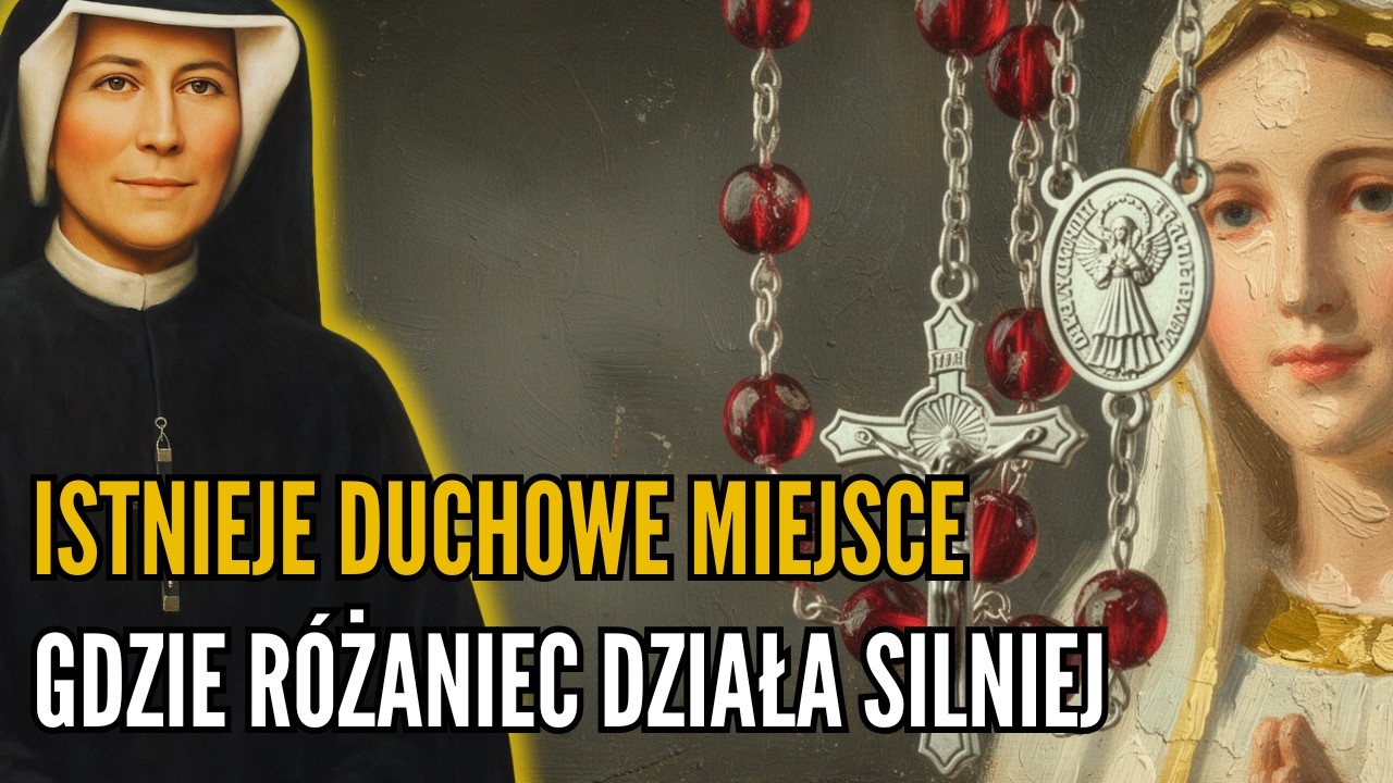 Święta Faustyna ujawnia: Miejsce, które zamienia Różaniec w stałą ochronę