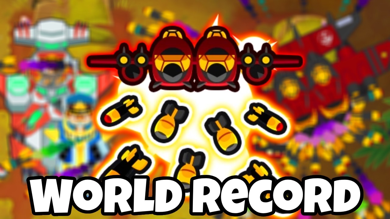 My BEST BTD6 World Record Yet...