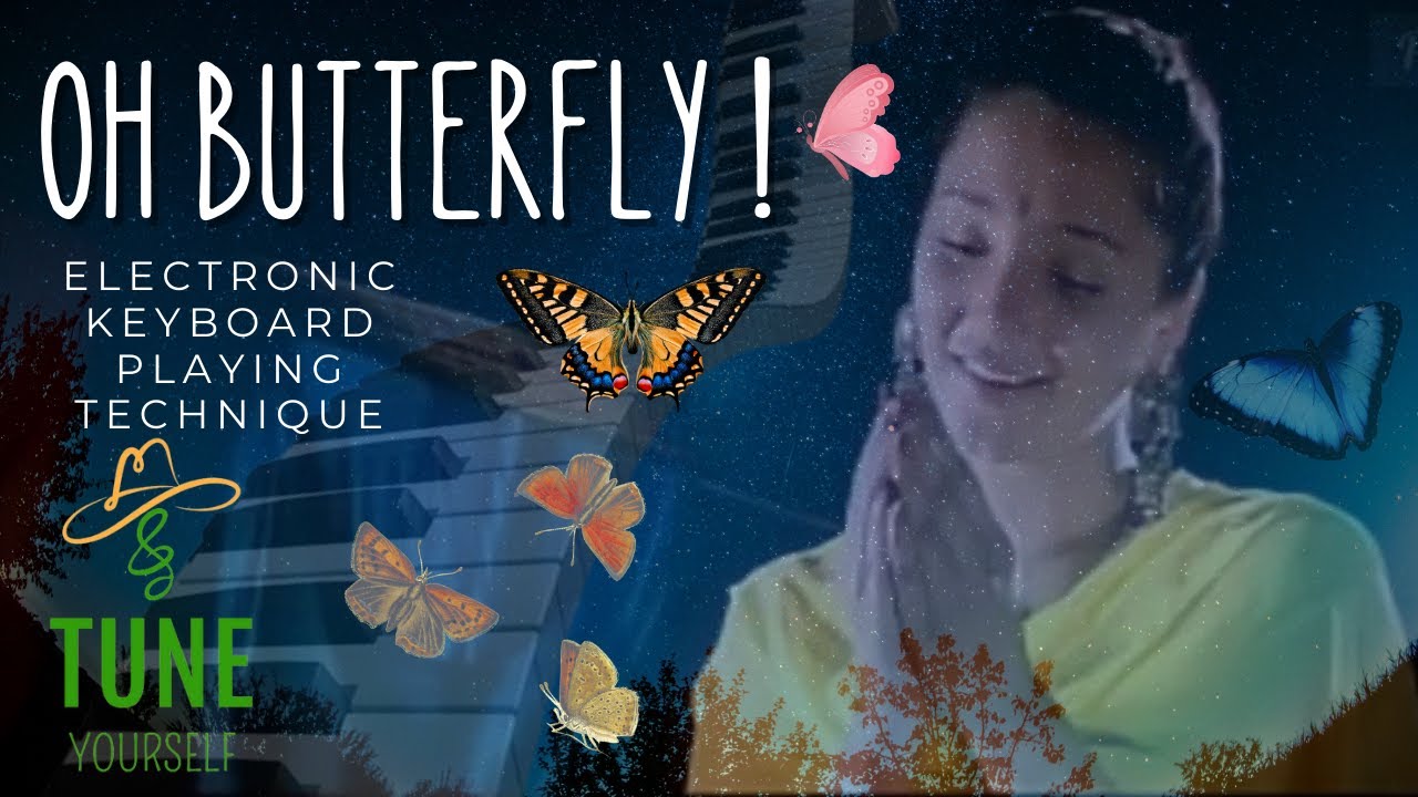 Session 16 | Oh Butterfly! | Piano /Keyboard Tutorial | Sundarapandian JSP