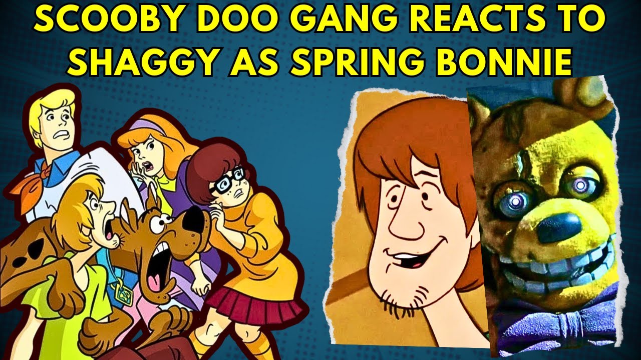 Scooby Doo Gang Reacts to Shaggy as William Afton (the Spring Bonnie) - 🤯😱 - Cursed Ships included