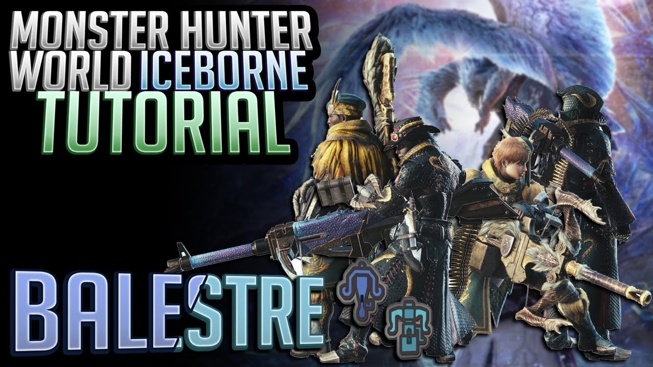 MHW ICEBORNE | TUTORIAL BASE : LE BALESTRE (Leggera e Pesante)