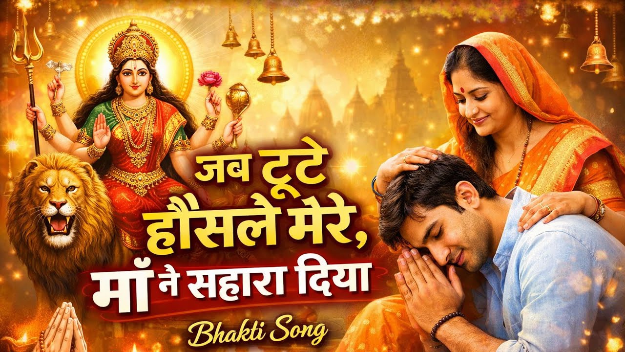 Jab Toote Hausle Mere Maa Ne Sahara Diya | Emotional Devi Bhajan | Heart Touching Maa Bhajan