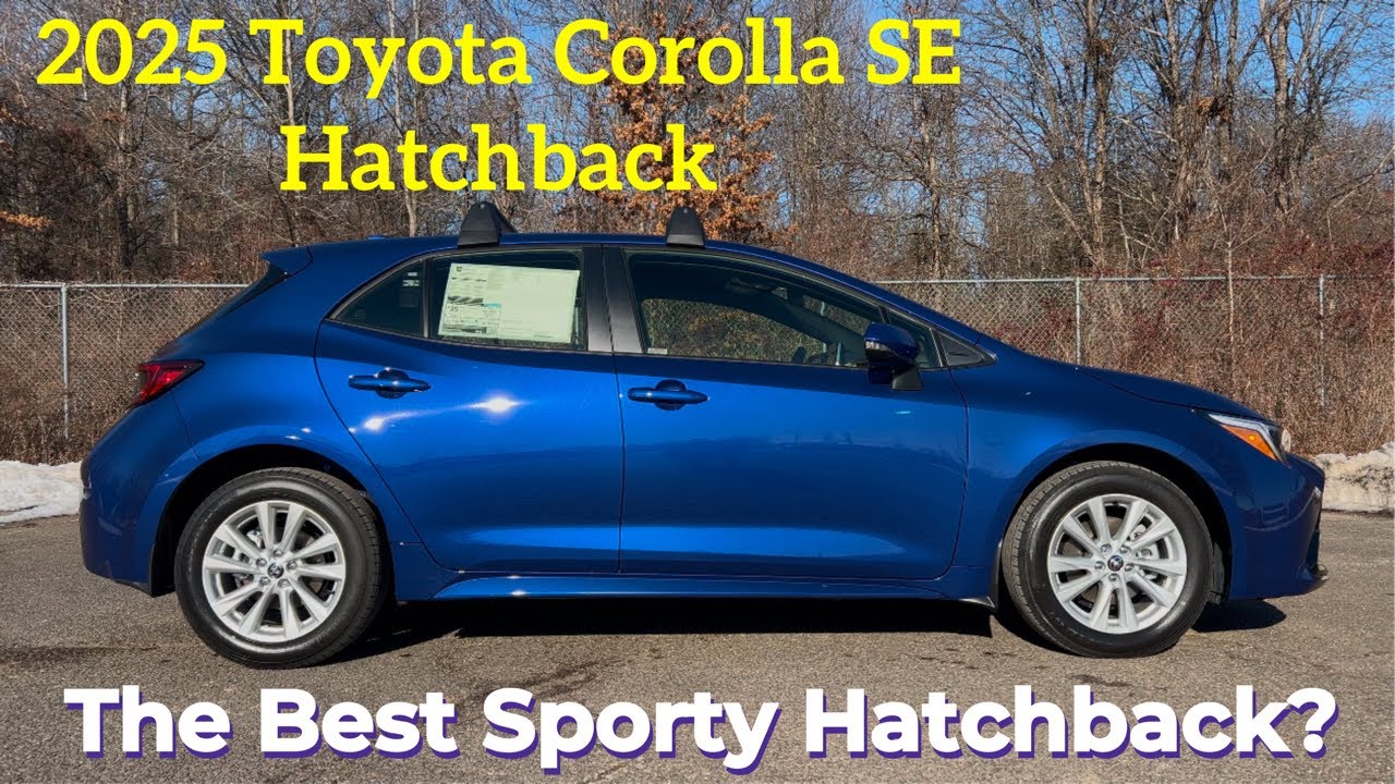Toyota Corolla SE Hatchback 2025: sportowy, praktyczny i niedrogi samoch&oacute;d!