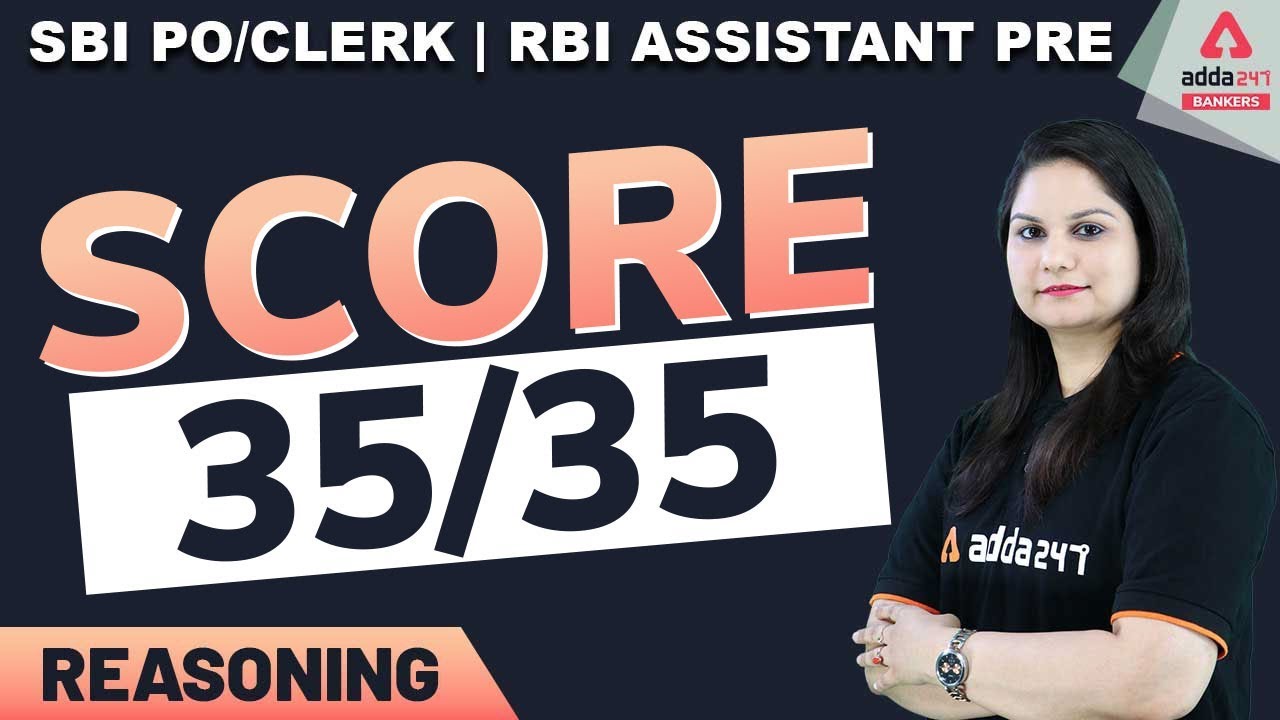 SBI PO 2020 | Reasoning | Score 35/35 in Bank PO Exams 2020