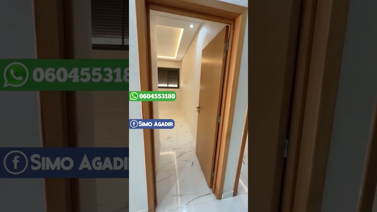 *فرصة ذهبية ✨ شقة فسيحة 175م² للبيع في أرقى أحياء أكادير – الحي المحمدي 🏡💎*