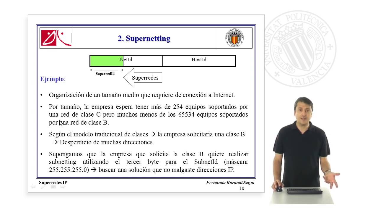 Superredes IP |  | UPV