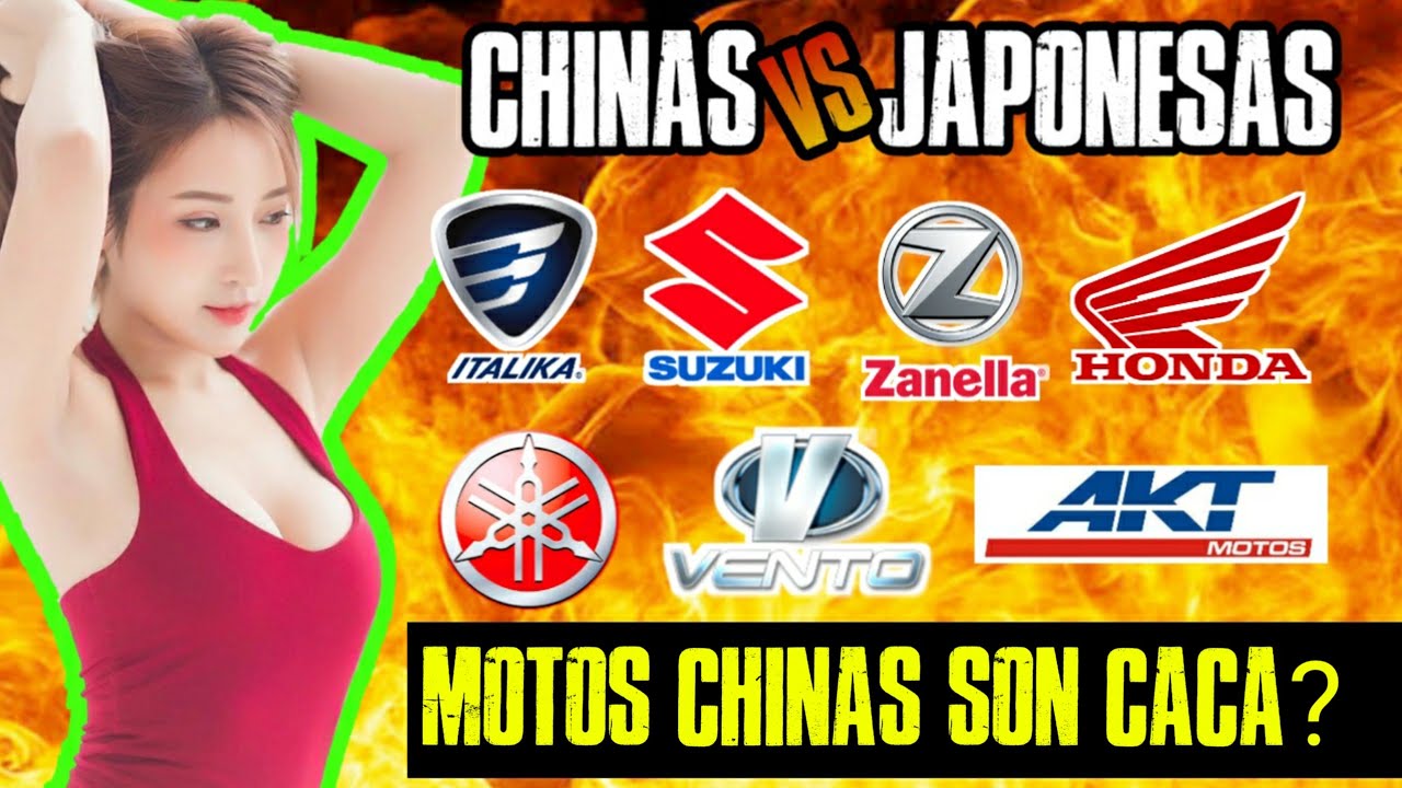 ✅ Motos CHINAS vs JAPONESAS - Chinas son CACA? - Motos Baratas