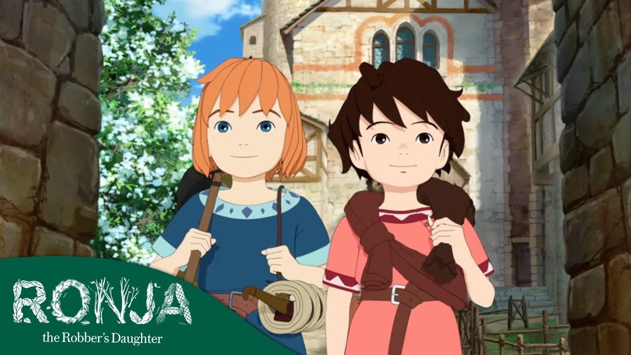 Miyazaki's Ronja - Favourite Moments 🍃 | 20+ MINS | Anime From Studio Ghibli