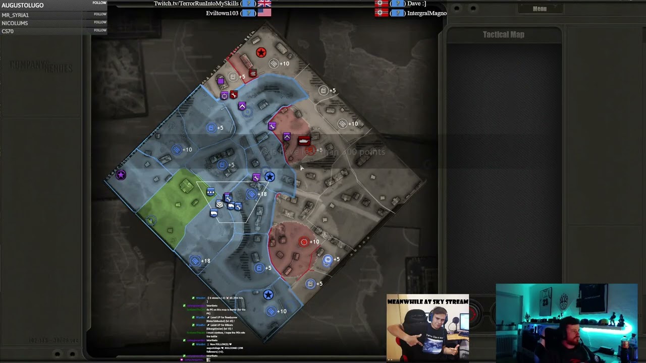 Company of Heroes 1 | 2v2 Lorraine Leaderboards 2022 |Live Gameplay by Terror|RunIntoMySkill
