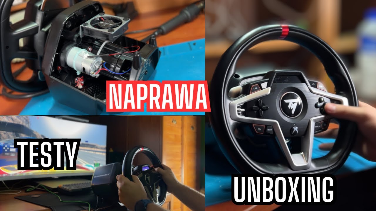 Kierownica Thrustmaster T248 🏁  Unboxing Naprawa i Testy najlepszej kierownicy do Truck Simulator