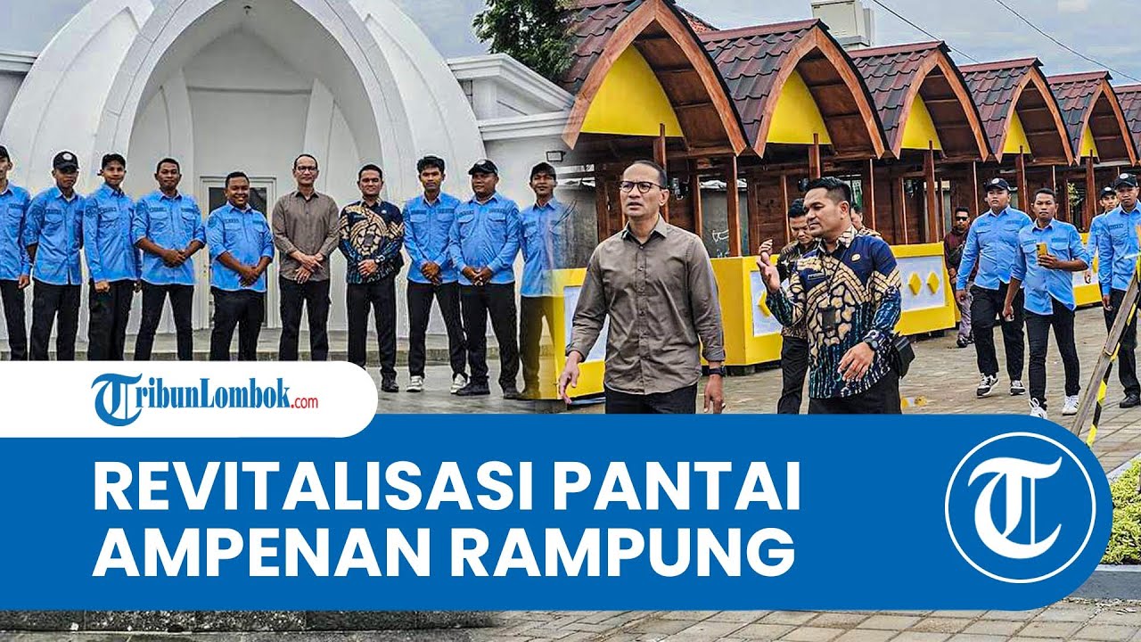 Telan Anggaran Rp 4,5 Miliar, Revitalisasi Pantai Ampenan Siap Diresmikan