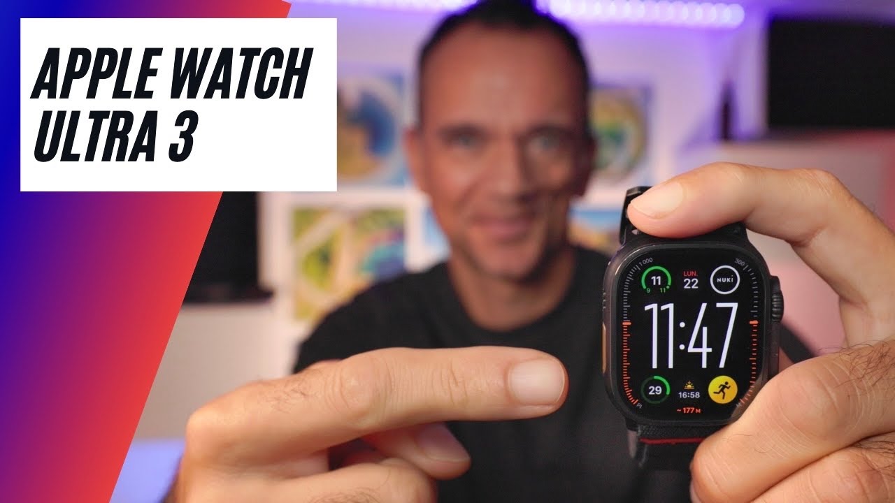 2 mois avec l'Apple Watch Ultra 3 (nuit et jour)