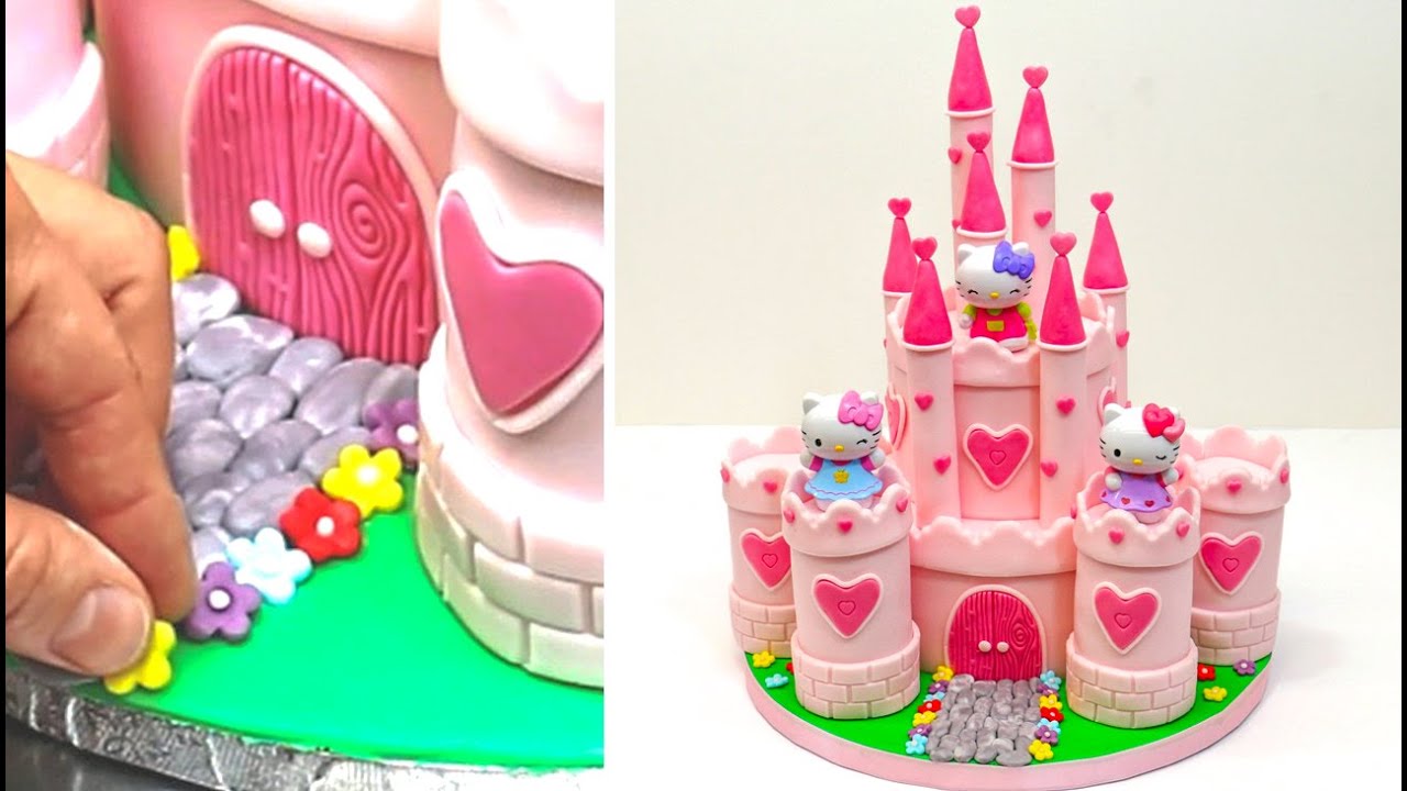 How To Make a CASTLE Cake | Quick and Easy to make by Cakes StepbyStep