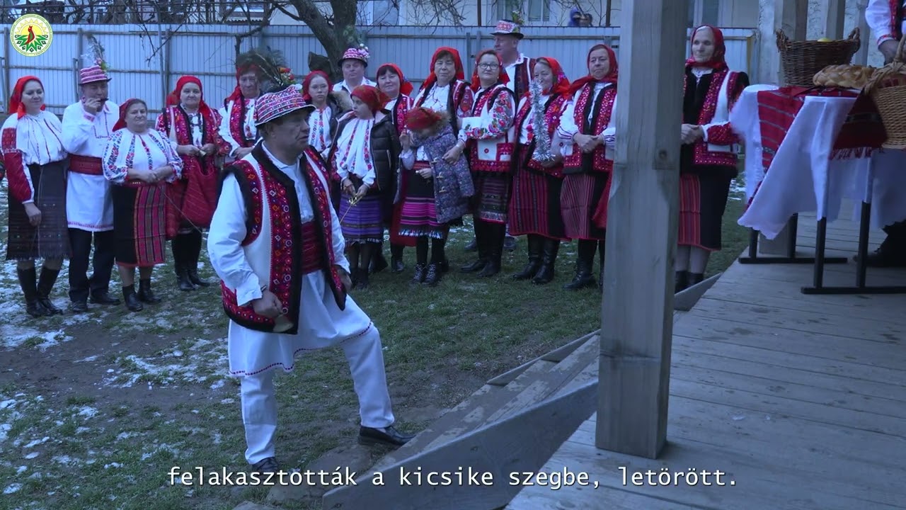 Az újesztendő hagyományos köszöntése Lujzikalagorban
