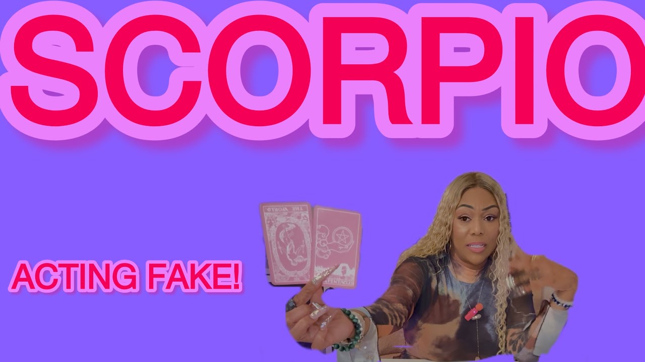 ♏️ SCORPIO: ACTING FAKE & DETACHED WHEN THEY KNOW DARN WELL THEY WANNA BE WITH YOU! PLAYING GAMES! 