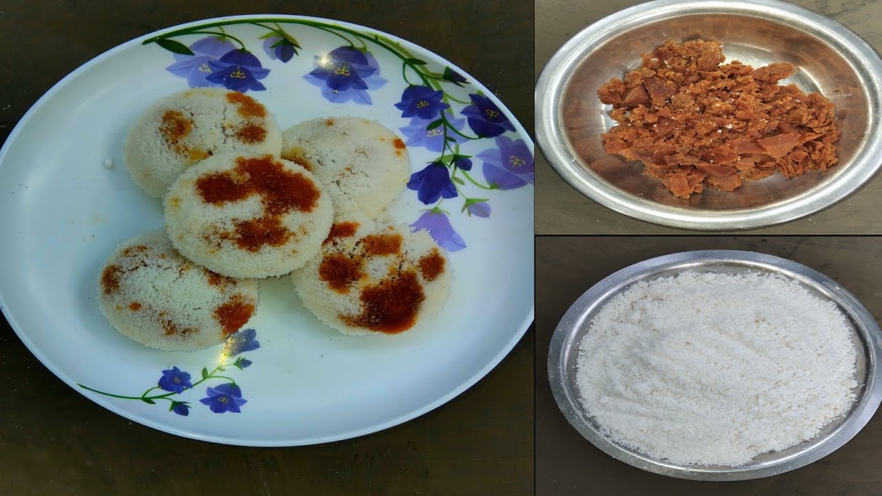 Traditional Bengali Bhapa Pitha made on a clay stove...
