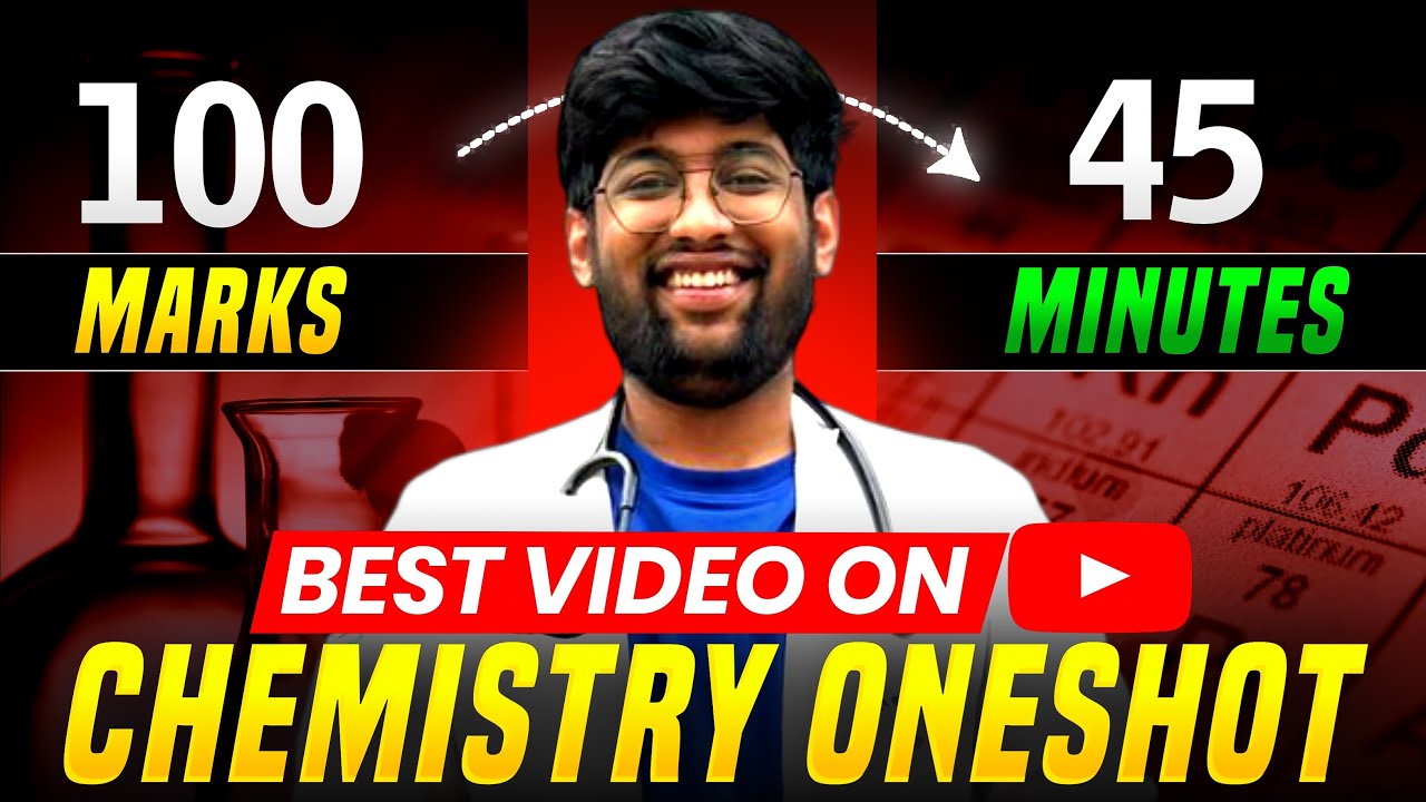 Chemistry One shot🔥| 100 marks in 45 mins | Re-NEET 2026