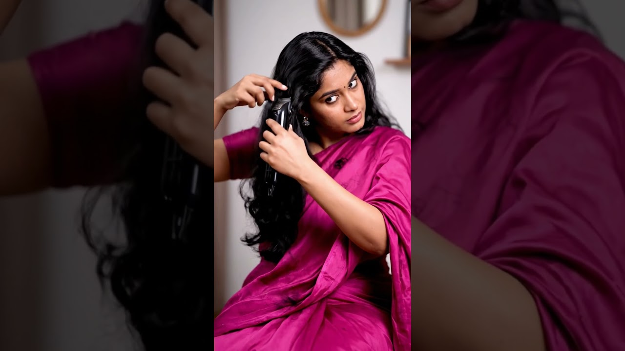 Indian women Hair Cutting with trimmer {SUBSCRIBE} 