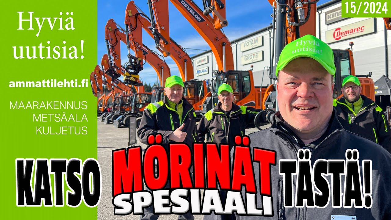 Hyviä uutisia! - vko. 15/2024 - Mansen Mörinät Spesiaali