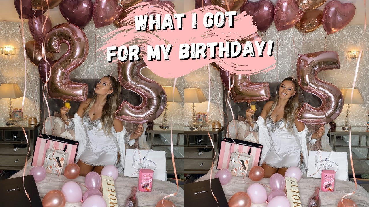 WHAT I GOT FOR MY 25TH BIRTHDAY!!!! WOW WOW WOW!!!