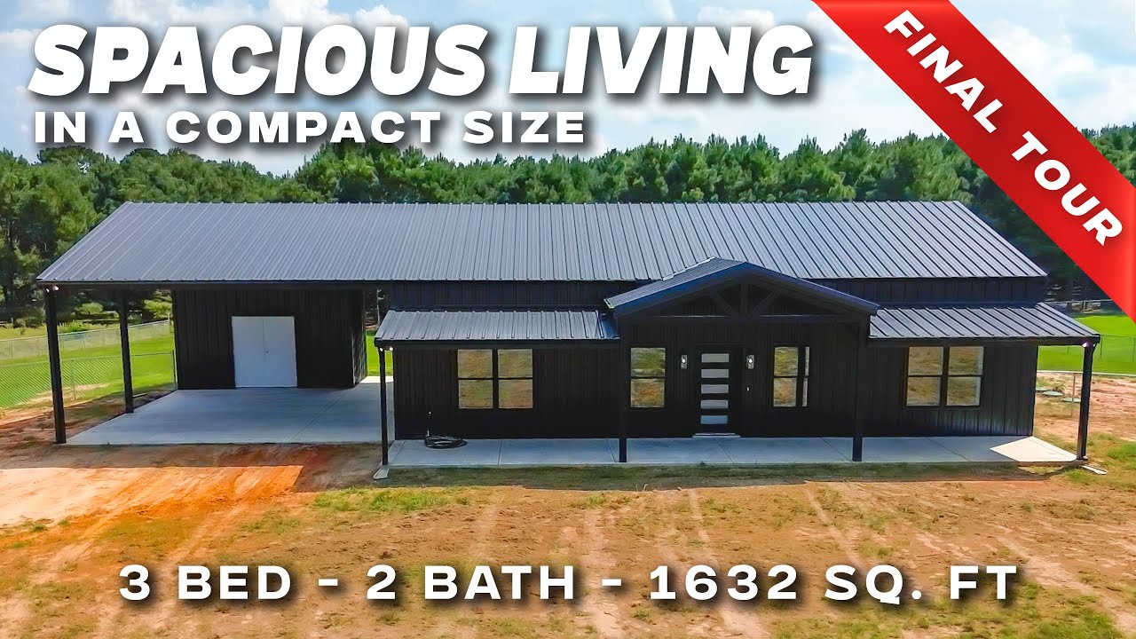 Small But Mighty – This Barndominium Is Packed with Space!