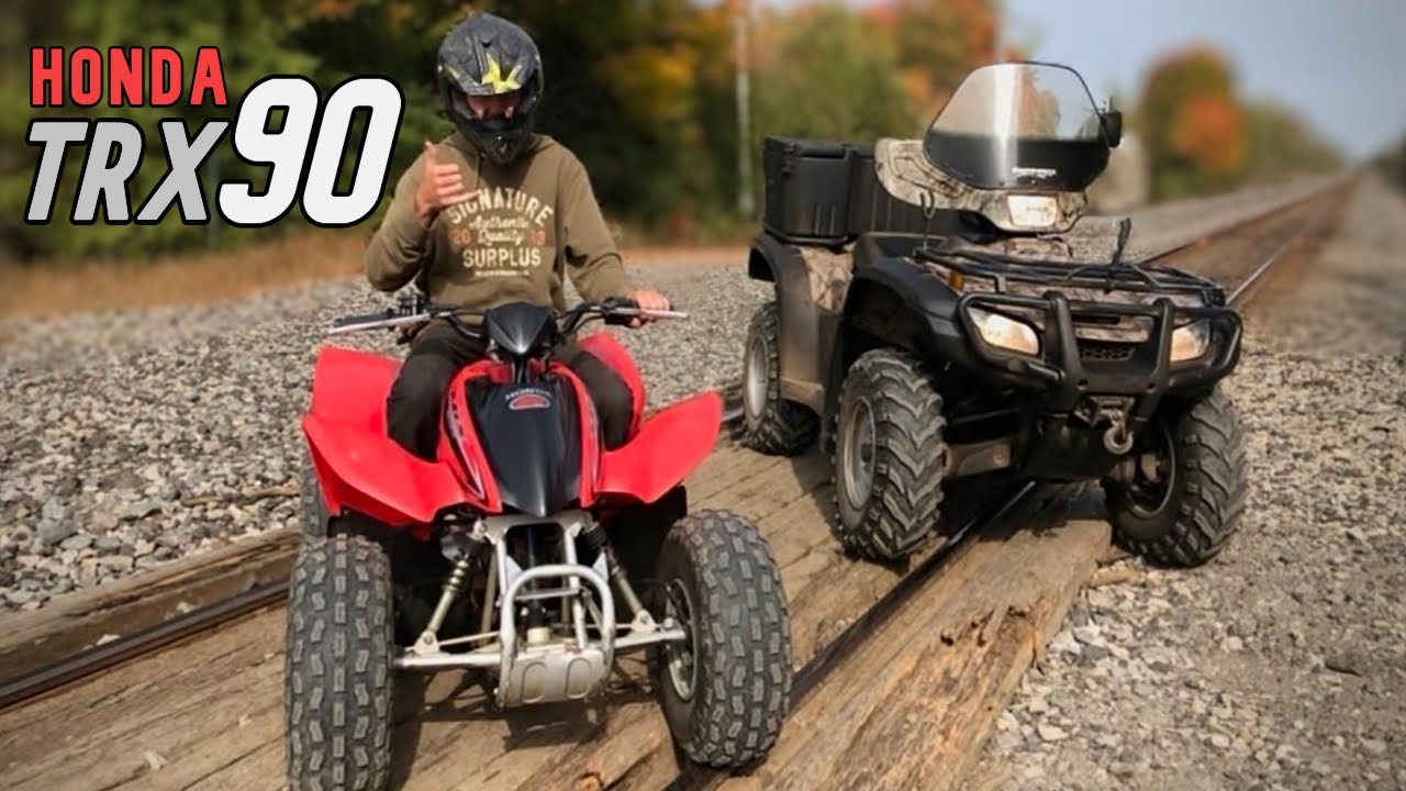 Mint Honda TRX90 gets SENT!