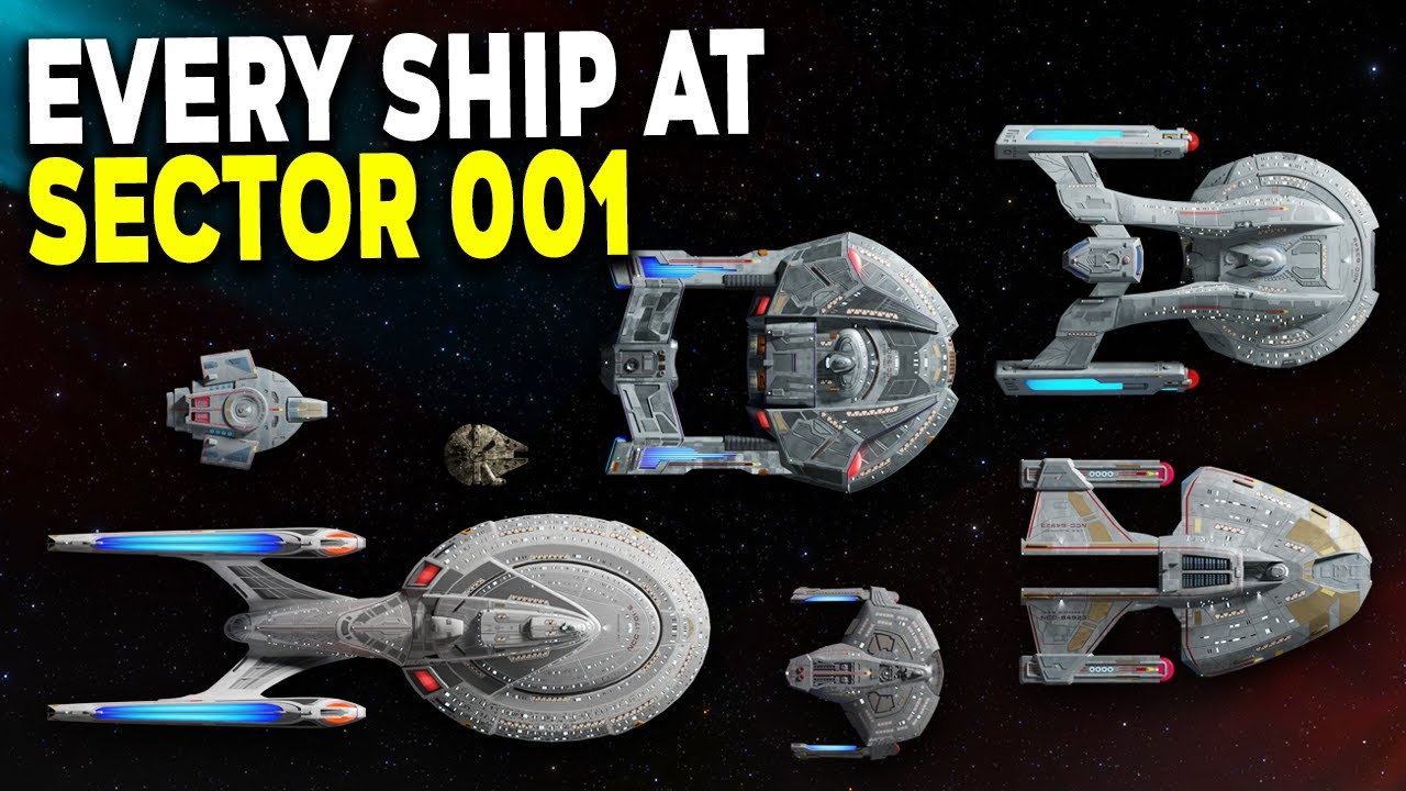 Каждый корабль в битве за сектор 001 — Star Trek Explained